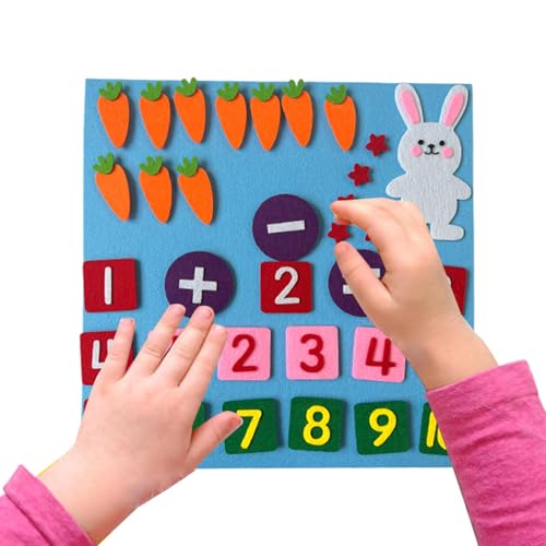 Generisch Math Felt Board, Addition, Subtraction Counting Game, Educational Number Learning Toy, Interactive Numeracy Board for Kids Ages 3-6, Math Activity 11.81x11.81 Inches Generisch Math Felt Board, Addition, Subtraction Counting Game, Educational Number Learning Toy, Interactive Numeracy Board for Kids Ages 3-6, Math Activity 11.81x11.81 Inches von Generisch