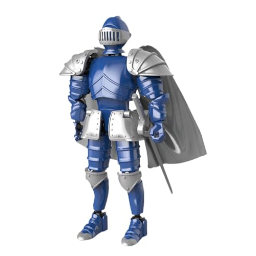 Generisch Medieval Knight Action Figure, 3D Printed Movable Collectible, Exquisite Medieval Statue, Multi-Functional Figurine for Kids, Adults, Display, Gift, Decor 14.4x6.5x4cm Generisch Medieval Knight Action Figure, 3D Printed Movable Collectible, Exquisite Medieval Statue, Multi-Functional Figurine for Kids, Adults, Display, Gift, Decor 14.4x6.5x4cm von Generisch