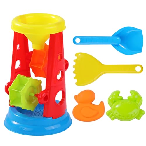 Generisch Mehrere Strand Sandspielzeug Set mit Wasserrad Strandbuggy Eimer Netzbeutel Sandformen Weichem Kunststoff Spielzeug Strand für Kinder Jungen Mädchen Generisch Mehrere Strand Sandspielzeug Set mit Wasserrad Strandbuggy Eimer Netzbeutel Sandformen Weichem Kunststoff Spielzeug Strand für Kinder Jungen Mädchen von Generisch