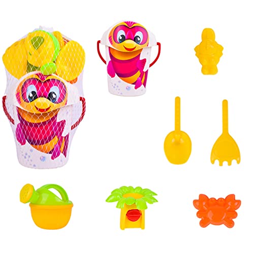 Generisch Mehrere Strand Sandspielzeug Set mit Wasserrad Strandbuggy Eimer Netzbeutel Sandformen Weichem Kunststoff Spielzeug Strand für Kinder Jungen Mädchen Generisch Mehrere Strand Sandspielzeug Set mit Wasserrad Strandbuggy Eimer Netzbeutel Sandformen Weichem Kunststoff Spielzeug Strand für Kinder Jungen Mädchen von Generisch