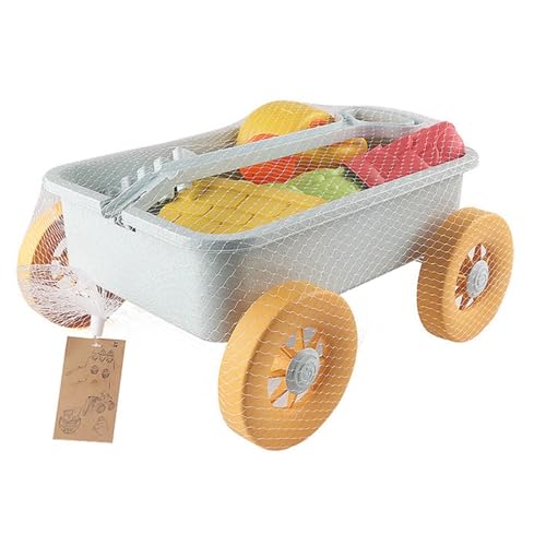 Generisch Mehrere Strand Sandspielzeug Set mit Wasserrad Strandbuggy Eimer Netzbeutel Sandformen Weichem Kunststoff Spielzeug Strand für Kinder Jungen Mädchen Generisch Mehrere Strand Sandspielzeug Set mit Wasserrad Strandbuggy Eimer Netzbeutel Sandformen Weichem Kunststoff Spielzeug Strand für Kinder Jungen Mädchen von Generisch