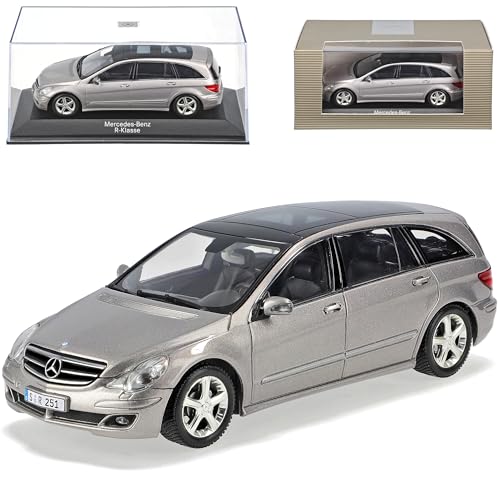 Generisch Mercedes-B R-klasse W251 Cubanit Silber 1/43 Minichamps Modell Auto Modellauto Sonderangebot von Generisch