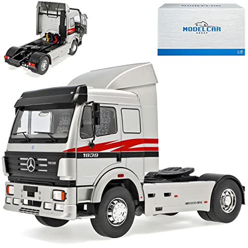 Generisch Mercedes-B SK II Silber 1988-1998 LKW Truck 1/18 Model Car Group Modell Auto von Generisch