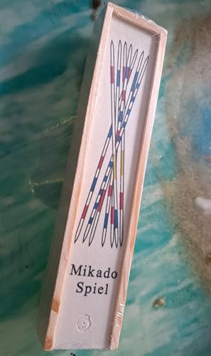 Generisch Mikado Spiel, Traditionelles Holz-Geschicklichkeitsspiel in Holzbox von Generisch
