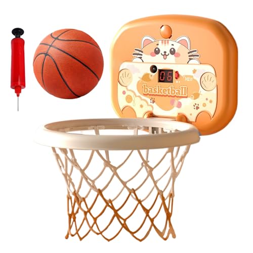 Generisch Mini Basketballkorb - Kleinkinder Basketballset Zur Wandmontage - Interaktives Wandmontiertes Sportballspiel Mit Punkteanzeige Für Zuhause Wohnzimmer Schlafzimmer Generisch Mini Basketballkorb - Kleinkinder Basketballset Zur Wandmontage - Interaktives Wandmontiertes Sportballspiel Mit Punkteanzeige Für Zuhause Wohnzimmer Schlafzimmer von Generisch