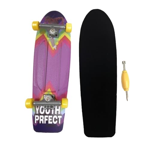 Generisch Mini-Finger-Skateboard | Rutschfestes kreatives Mini-Skateboard - Langlebiges Mini-Spielzeug, professionelles Lernspielzeug, Finger-Skateboards für Kinder, Starter, Teenager, Kinder von Generisch
