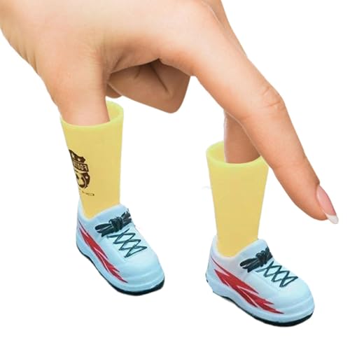 Generisch Mini-Skateboards |Fingerboard Mini-Skateboardschuhe,Fingerboard Toy Party Favors für Kinder-Finger-Skateboard-Training, pädagogisch und unterhaltsam von Generisch