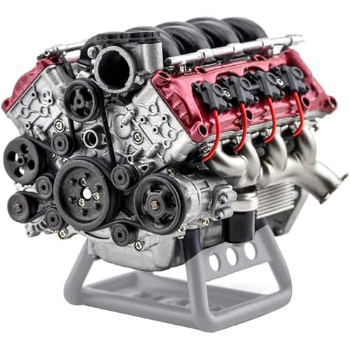 Generisch Mini V8 Motor Bausätze, MAD V8 Modellmotor Bausätze für Erwachsene, DIY Montage Motormodell für AX90104 SCX10Ⅱ Capra VS4-10 Pro/Ultra Modellauto Generisch Mini V8 Motor Bausätze, MAD V8 Modellmotor Bausätze für Erwachsene, DIY Montage Motormodell für AX90104 SCX10Ⅱ Capra VS4-10 Pro/Ultra Modellauto von Generisch