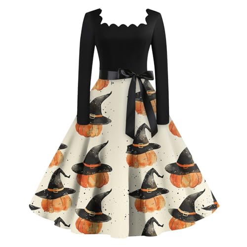 Generisch Mittelalter Kleid Halloween Kostüm Damen Hexe Gothikkleider Elegant Dress Renaissance Oberteil Cosplay Lang Hexenkleid Adult Outfit Plus Size Kleidung 2#beige 4XL Generisch Mittelalter Kleid Halloween Kostüm Damen Hexe Gothikkleider Elegant Dress Renaissance Oberteil Cosplay Lang Hexenkleid Adult Outfit Plus Size Kleidung 2#beige 4XL von Generisch