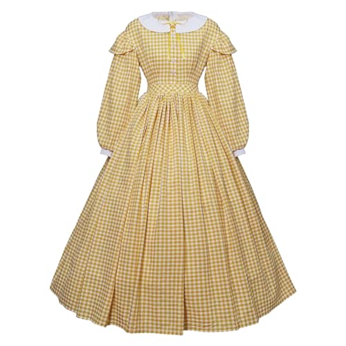 Generisch Mittelalter Kostüm Damen Kleidung Große Größen Sommer Kleid Medieval Dress Women Burgfräulein Renaissance von Generisch