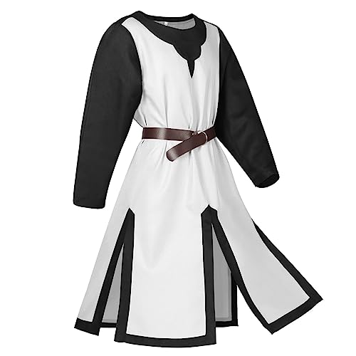 Generisch Mittelalter Ritter Kostüm Tempelritter Kreuzritter Wikinger Tunika Tempel Fasching Karneval Cospaly Waffenrock - Herren Tempelritter edel Generisch Mittelalter Ritter Kostüm Tempelritter Kreuzritter Wikinger Tunika Tempel Fasching Karneval Cospaly Waffenrock - Herren Tempelritter edel von Generisch