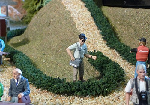 Generisch Modellbau HECKE dunkelgrün je 100 cm lang für H0 von Generisch