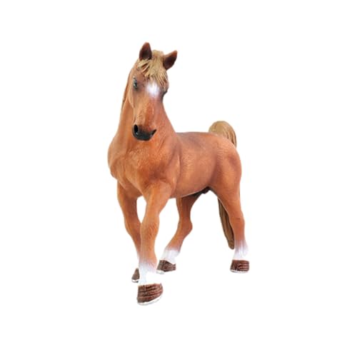 Generisch Modellpferd,Pferdefiguren,Simulationspferdefigur - Simulations-Pferdefiguren, pädagogisches Spielzeug für Kleinkinder, handbemalte Pferdefiguren-Dekoration Generisch Modellpferd,Pferdefiguren,Simulationspferdefigur - Simulations-Pferdefiguren, pädagogisches Spielzeug für Kleinkinder, handbemalte Pferdefiguren-Dekoration von Generisch