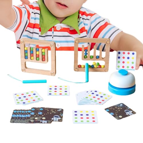 Generisch Montessori-Magnettafel, Magnetisches Labyrinthbrett - Magnetspielzeug Sortierspiele,Puzzle-Brett, Sortierspielzeug für Kleinkinder, Perlenlabyrinth, Lernspielzeug, farblich passendes von Generisch
