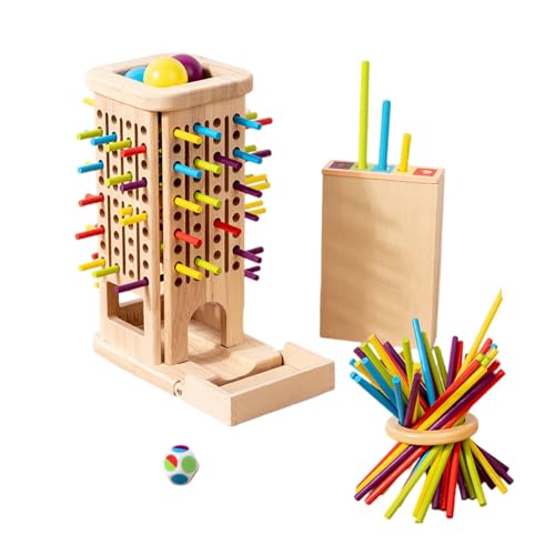 Generisch Montessori Spielzeug Brettspiel aus Holz, 40 Bunte Holzstäbchen Spiele Würfelspiel für die Familie, Mathe & Feinmotorik Motorikspielzeug für Kinder, Lernspielzeug ab 3 4 5 6 Jahre Generisch Montessori Spielzeug Brettspiel aus Holz, 40 Bunte Holzstäbchen Spiele Würfelspiel für die Familie, Mathe & Feinmotorik Motorikspielzeug für Kinder, Lernspielzeug ab 3 4 5 6 Jahre von Generisch