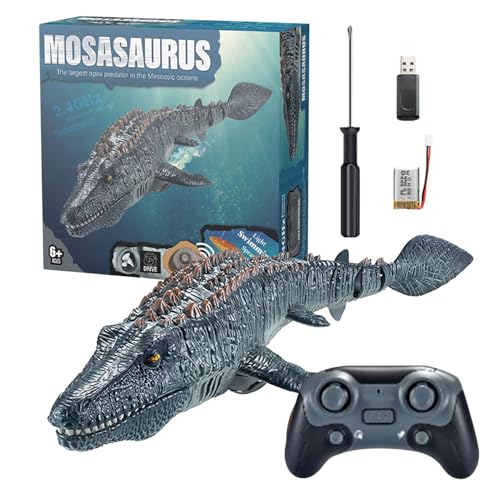 Generisch Mosasaurus Swimming Pool Toy - Außenschwimmspielzeug, interaktives Kinderspielzeug | Mosasaurus Helle Fernbedienung für Schwimmbad, See und lustige Wasserspiele für und Mädchen im Freien Generisch Mosasaurus Swimming Pool Toy - Außenschwimmspielzeug, interaktives Kinderspielzeug | Mosasaurus Helle Fernbedienung für Schwimmbad, See und lustige Wasserspiele für und Mädchen im Freien von Generisch