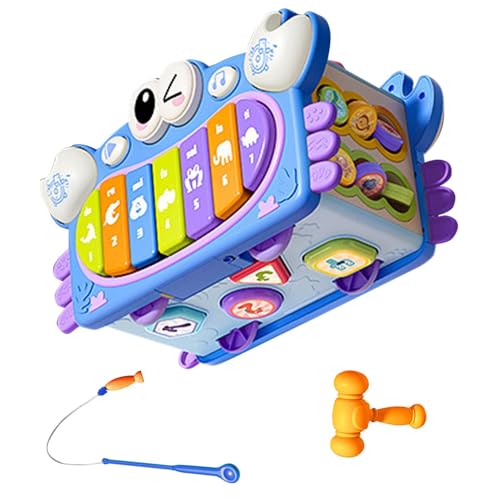 Generisch Multifunctional Activities Cube, Early Developmental Toy, Learning Puzzle Toy, 10.12x6.1x5.71 Inches Interactive Piano InstrumentsFor and Kids Aged 3+ von Generisch