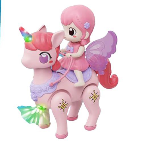 Generisch Musical Baby Toy - Crawling Walking Activity Miniature for Sensory Development, Interactive Educational Play with Lights and Music, Learning Toys for Infant Floor Play Indoor Entertainment von Generisch