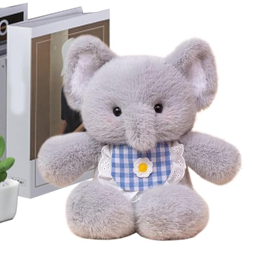 Generisch Nettes Elefantenspielzeug, Tiergefüllte Spielzeug - Süße Kinder Hasenspielzeug - Bunte Kinderpuppe, lustige Wohnkultur für Schlafzimmer, Wohnzimmer, Arbeit, Sofa, Auto von Generisch