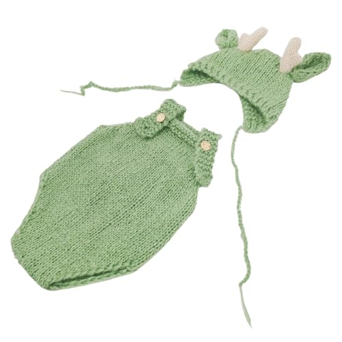 Generisch Neugeborene Wraps für Fotografie | Dragon Bodysuit Photoshoot Kostüm Set - Vollmondpullover Set Stricken weiche Baby -Strampler -Overall für und Mädchen von Generisch