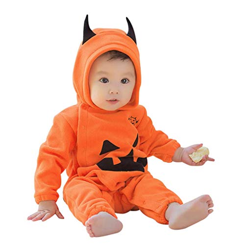 Generisch Neugeborenen Halloween Kürbis Kostüm für Kinder Mit Hut Schuhüberziehern Unisex BabyHalloween Kostüm Kürbis Kinder Kurbis Strampler für Halloween Karneval, Cosplay Generisch Neugeborenen Halloween Kürbis Kostüm für Kinder Mit Hut Schuhüberziehern Unisex BabyHalloween Kostüm Kürbis Kinder Kurbis Strampler für Halloween Karneval, Cosplay von Generisch