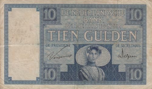 Generisch Niederlande Pick-Nr: 43b gebraucht (III) 1929 100 Gulden (Banknoten für Sammler) von Generisch