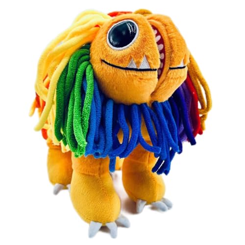 Generisch Niedliche Plüsch Tierpuppen, Lächelnde Kleine Tier Plüschtiere, Monster Spielzeug (Verfeinerte Version von Lion) von Generisch