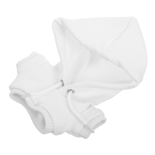 Generisch Niedlicher Stoff-Kapuzenpullover, Puppe, Kleiner Kapuzenpullover, Kleiner Kapuzenpullover, Ornament, DIY-zubehör, Miniatur-Stoff-Kapuzenpullover, Miniatur-süßer Kapuzenpullover, von Generisch