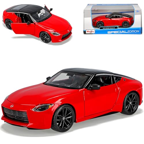 Generisch Nisan 400Z Fairlady Coupe Rot Ab 2022 1/24 Modell Auto von Generisch