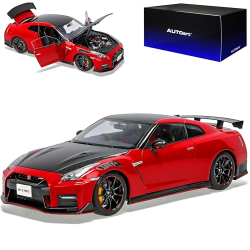 Generisch Nisan Skyline R35 GT-R Coupe Nismo Special Edition Rot Ab 2008 77502 1/18 AutoArt Modell Auto Generisch Nisan Skyline R35 GT-R Coupe Nismo Special Edition Rot Ab 2008 77502 1/18 AutoArt Modell Auto von Generisch
