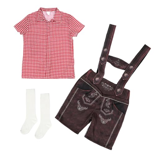 Generisch Oktoberfest Kinderkostüm - Halloween Party Verkleidung - Festkleidung Für Umzüge Kindergarten Familienfeste Kinderfeste von Generisch