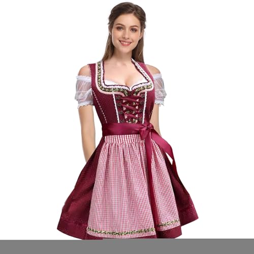 Generisch Oktoberfest-Outfits Damen,Oktoberfest-Kostüm Damen,Traditionelles deutsches Kostüm - Traditionelles Oktoberfest-Kostüm für, deutsches Bier-Outfit für und Mädchen Generisch Oktoberfest-Outfits Damen,Oktoberfest-Kostüm Damen,Traditionelles deutsches Kostüm - Traditionelles Oktoberfest-Kostüm für, deutsches Bier-Outfit für und Mädchen von Generisch