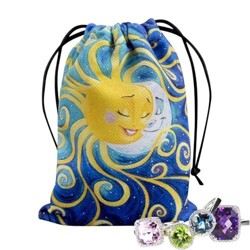 Generisch Oracle-Karten-Tasche | Tarot-Karte Samtbeutel -13 x 18 cm verdickte Tarot-Kartenwürfel-Aufbewahrungstasche Tarot-Deck-Kartenhalter-Tasche Wiederverwendbare Schmuckbeutel-Handgeschenkbeutel. Generisch Oracle-Karten-Tasche | Tarot-Karte Samtbeutel -13 x 18 cm verdickte Tarot-Kartenwürfel-Aufbewahrungstasche Tarot-Deck-Kartenhalter-Tasche Wiederverwendbare Schmuckbeutel-Handgeschenkbeutel. von Generisch