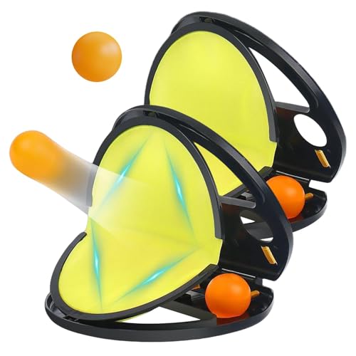 Generisch Paddle-Ball-Set, Ballwurfspiel für Kinder, Wurf- und Fangball-Sets, Feinmotorik-Spielzeug für Kleinkinder, interaktiver, lehrreicher Wurfball für 2 Spieler für Kinder und Erwachsene Generisch Paddle-Ball-Set, Ballwurfspiel für Kinder, Wurf- und Fangball-Sets, Feinmotorik-Spielzeug für Kleinkinder, interaktiver, lehrreicher Wurfball für 2 Spieler für Kinder und Erwachsene von Generisch