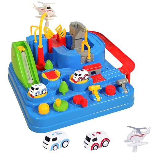 Generisch Pädagogisches Fahrzeug Geschicklichkeitsspiel für Kinder, Kleinkind-Auto-Abenteuerspielzeug, Pädagogische Geburtstagsgeschenke, Montessori, Denken, Feinmotorik, Lernen, Lernspielzeug von Generisch