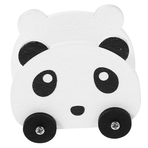 Generisch Panda Aufbewahrungswagen Puppenhaus Aufbewahrungswagen Miniatur Zubehör Miniatur Aufbewahrungswagen Puppenhaus Möbel Mini Puppenhaus Aufbewahrungsregal Dekoration Mini von Generisch