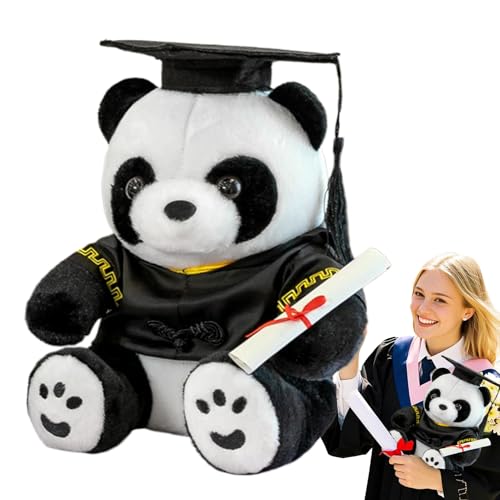 Generisch Panda Degree - süße Panda Puffle Dolls | Kinderspielzeug weiche Puppe mit und Zertifiziert, 2025 Klasse Grüße und überwältigten Dekoration Puppe für Grundschule, High und College Generisch Panda Degree - süße Panda Puffle Dolls | Kinderspielzeug weiche Puppe mit und Zertifiziert, 2025 Klasse Grüße und überwältigten Dekoration Puppe für Grundschule, High und College von Generisch