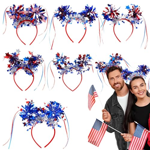 Generisch Patriotische Kopfbedeckung, 4. Juli Stirnband - 4. Juli Kopfbedeckung | Klassisches Design patriotisches Haarband, bequem für Männer, Frauen und Kinder zu tragen zu tragen Generisch Patriotische Kopfbedeckung, 4. Juli Stirnband - 4. Juli Kopfbedeckung | Klassisches Design patriotisches Haarband, bequem für Männer, Frauen und Kinder zu tragen zu tragen von Generisch