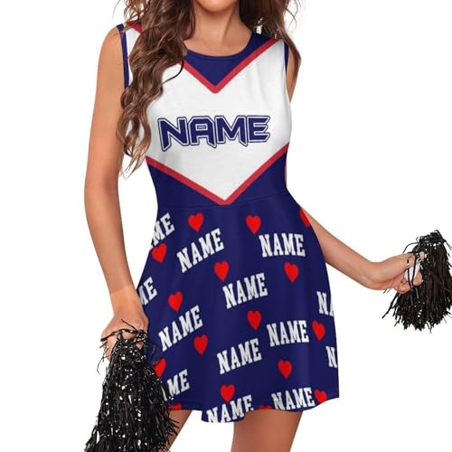 Generisch Personalisiert Cheerleader Kostüm Damen,Cheerleading Outfit mit Ihr Text Name Foto,High School Cheerleader Kostüm,Kostüm Cheerleader für Karneval Mottoparty Generisch Personalisiert Cheerleader Kostüm Damen,Cheerleading Outfit mit Ihr Text Name Foto,High School Cheerleader Kostüm,Kostüm Cheerleader für Karneval Mottoparty von Generisch