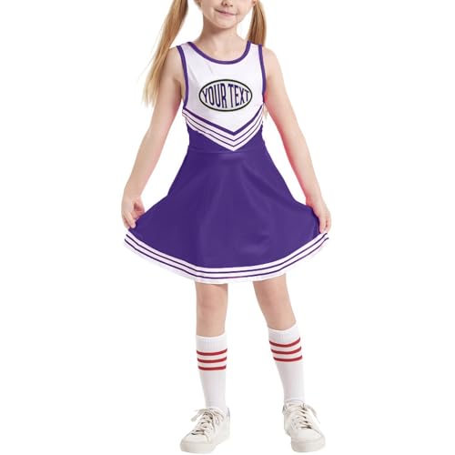 Generisch Personalisiert Cheerleader Kostüm Kinder Mädchen, Kinderkostüm Cheerleadering Outfit Mädchen Schulkind Uniform für Karneval Fasching Party Verkleidung Cosplay Generisch Personalisiert Cheerleader Kostüm Kinder Mädchen, Kinderkostüm Cheerleadering Outfit Mädchen Schulkind Uniform für Karneval Fasching Party Verkleidung Cosplay von Generisch