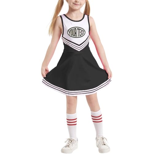 Generisch Personalisiert Cheerleader Kostüm Kinder Mädchen, Kinderkostüm Cheerleadering Outfit Mädchen Schulkind Uniform für Karneval Fasching Party Verkleidung Cosplay Generisch Personalisiert Cheerleader Kostüm Kinder Mädchen, Kinderkostüm Cheerleadering Outfit Mädchen Schulkind Uniform für Karneval Fasching Party Verkleidung Cosplay von Generisch