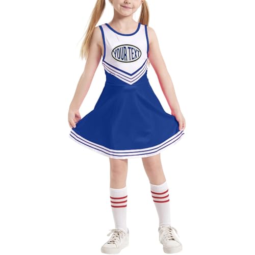 Generisch Personalisiert Cheerleader Kostüm Kinder Mädchen, Kinderkostüm Cheerleadering Outfit Mädchen Schulkind Uniform für Karneval Fasching Party Verkleidung Cosplay Generisch Personalisiert Cheerleader Kostüm Kinder Mädchen, Kinderkostüm Cheerleadering Outfit Mädchen Schulkind Uniform für Karneval Fasching Party Verkleidung Cosplay von Generisch