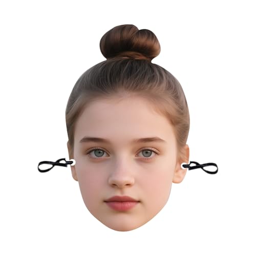 Generisch Personalisierte Papiermasken zum Basteln,Lustige Gesicht Verkleidung mit Eigenem Foto,Halloween Masken,Maskerade für Partys (nicht die Augen schließen) von Generisch