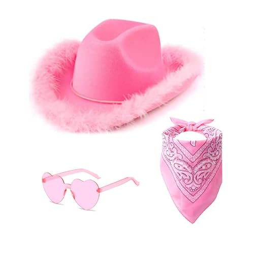 Generisch Pink Cowboyhut Fasching, Westernhut, für Erwachsene, im Westernstyle, Karneval, mit Kopfband, Faschingshut, Cowboy KostüM Damen Pink KostüM Damen Xxxl Generisch Pink Cowboyhut Fasching, Westernhut, für Erwachsene, im Westernstyle, Karneval, mit Kopfband, Faschingshut, Cowboy KostüM Damen Pink KostüM Damen Xxxl von Generisch