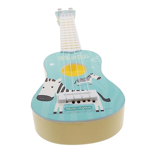 Generisch Plastic Ukulele für Jungen und Verstellbare Saiten Robustes Material Musikinstrument für Musikliebhaber von Generisch