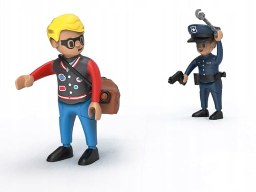 Generisch Playtive Spielfiguren (Polizist und Dieb) von Generisch