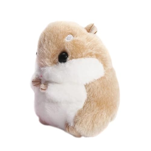 Generisch Plüsch Hamster Kuscheltier, 9 cm Plüschtier Hamster Kuscheltier, Stofftier Kissen für Kinder und Babys Generisch Plüsch Hamster Kuscheltier, 9 cm Plüschtier Hamster Kuscheltier, Stofftier Kissen für Kinder und Babys von Generisch