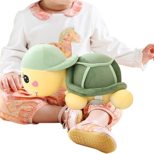 Generisch Plüschschildkröte Stofftier,Plüschschildkröten Mit | Sanfte Kuschelfigur Als Reisebegleiter Für Babygeschenk Und Strandmotiv von Generisch