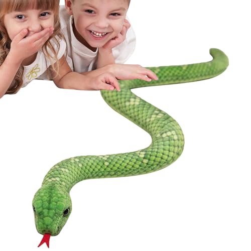 Generisch Plüschschlange, gefüllte Schlangeplüsch | Cobra Streich Prop - 39 Zoll ausgestopfte gefälschte Schlange Plüsch großes Cobra -Spielzeug Weihnachtsgeburtstag für Mädchen Kinder Generisch Plüschschlange, gefüllte Schlangeplüsch | Cobra Streich Prop - 39 Zoll ausgestopfte gefälschte Schlange Plüsch großes Cobra -Spielzeug Weihnachtsgeburtstag für Mädchen Kinder von Generisch
