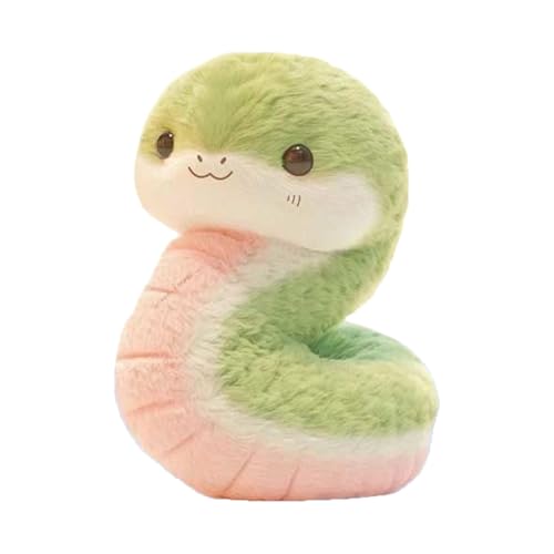 Generisch Plüschtier Kuscheltier Puppe Süßes Kuscheltier Plushie Puppe 25cm Spielzeugpuppe (Green, 15x18x25cm) von Generisch